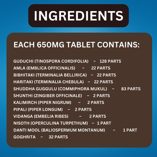 Kaishore Guggul Tablet
