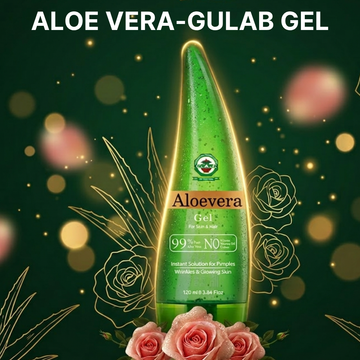 Aloe Vera Gulab Gel