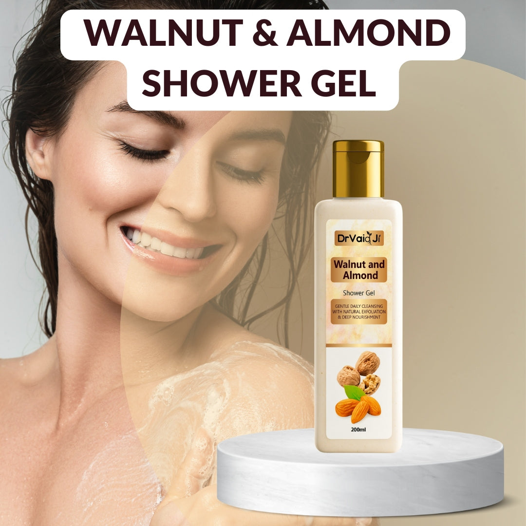 Walnut and Almond Shower Gel